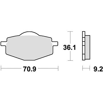 

Braking brzdové destičky (semi-metalická směs SM1) (2ks) M501-111