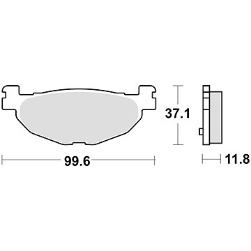 

Braking brzdové destičky (semi-metalická směs SM1) (2ks) M501-185