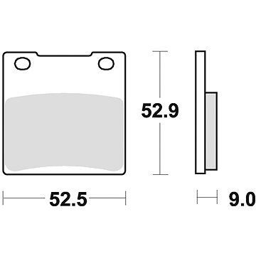 

Braking brzdové destičky (semi-metalická směs SM1) (2ks) M501-127