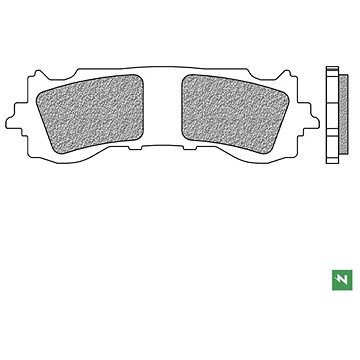 

Newfren brzdové destičky (směs ROAD TOURING SINTERED) (2ks) M502-841