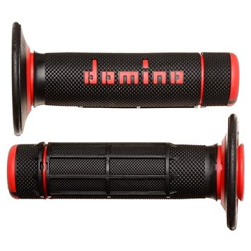 

Domino gripy A020 offroad délka 118 mm, černo-červené