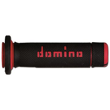 

Domino gripy A180 ATV délka 118 + 125 mm, černo-červené