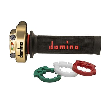 

Domino závodní rychloplyn XM2 s gripem road Aprilia/Ducati/Honda/Yamaha, sada