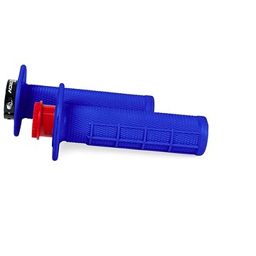 

RTECH gripy lock-on R20 Half Waffle, modré, 1 pár