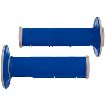 

RTECH gripy Racing dvouvrstvé, měkké, modro-šedé, pár, délka 116 mm