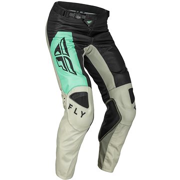 Fly Racing kalhoty Kinetic Jet, 2023 černá/mint/šedá velikost 30
