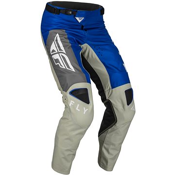Fly Racing kalhoty Kinetic Jet, 2023 modrá/šedá/bílá velikost 32