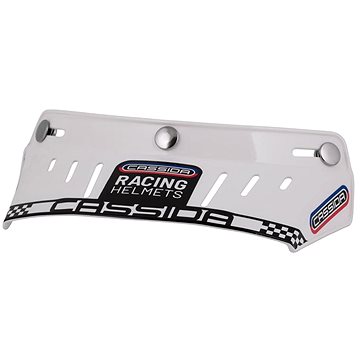 

CASSIDA plochý kšilt Oxygen Racing Spirit, bílý, cvakání na druky