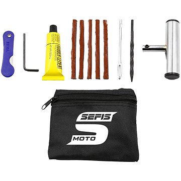 

SEFIS Pocket moto sada na opravu bezdušových pneumatik