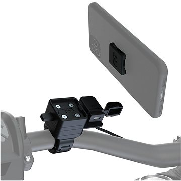

OXFORD držák USB typ C CLIQR, sada pro upevnění na řídítka