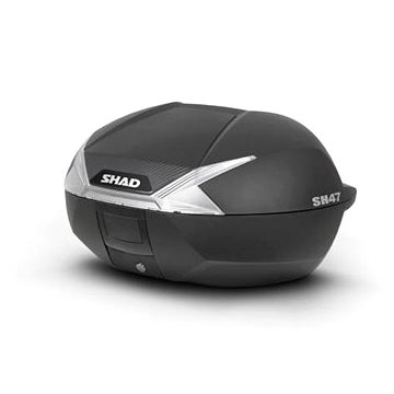 

SHAD Vrchní kufr na motorku SH47 černá/bílá
