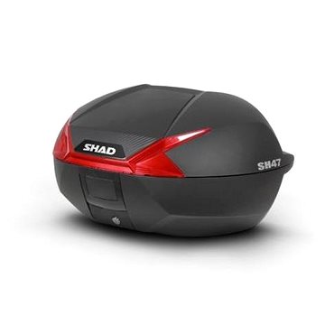 

SHAD Vrchní kufr na motorku SH47 černá/červená