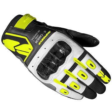 SPIDI G-Carbon Lady, černé/bílé/žluté fluo, vel. L