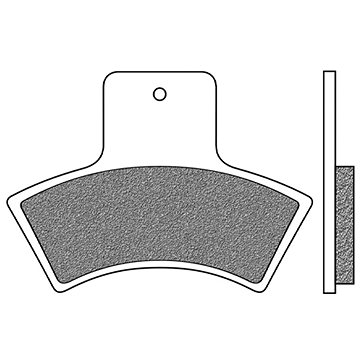 

NEWFREN brzdové destičky M502-1001, směs OFF Road ATV Sintered, 2 ks