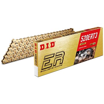 

D.I.D Chain Motokrosový řetěz 520ER-T3 SDH 120 L zlatý/zlatý