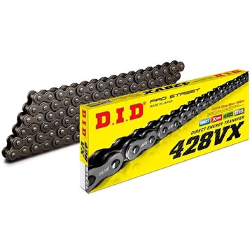 

D.I.D Chain VX série X-Kroužkový řetěz 428VX 118 L