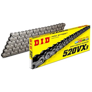 

D.I.D Chain VX série X-Kroužkový řetěz 520VX3 116 L
