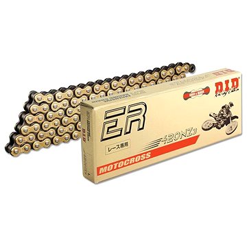 

D.I.D Chain Zesílený netěsněný řetěz 420NZ3 SDH 130 L zlatý/černý