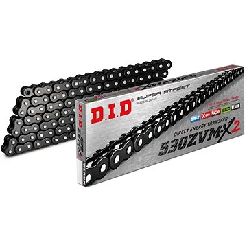 

D.I.D Chain ZVM-X série X-Kroužkový řetěz 530ZVM-X2 122 L Black/Black