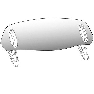 

PUIG náhradní plexi clip-on průhledný, 100 × 277, 140.6872W