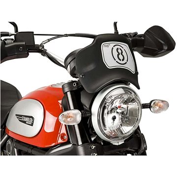 

PUIG Plexi štít FRONTAL PLATE karbonový vzhled, 140.9177C