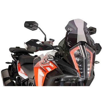 

PUIG Plexi štít RACING tmavá kouřová, 290 × 310, 140.9716F