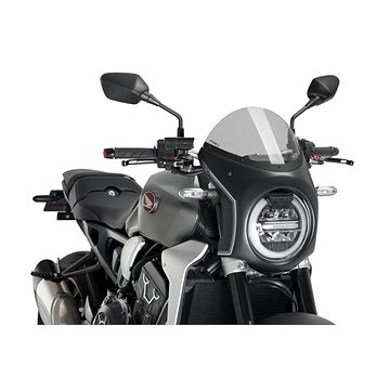 

PUIG Plexi štít SEMI-FAIRING matná černá kouřová, 480 × 350, 140.3133H