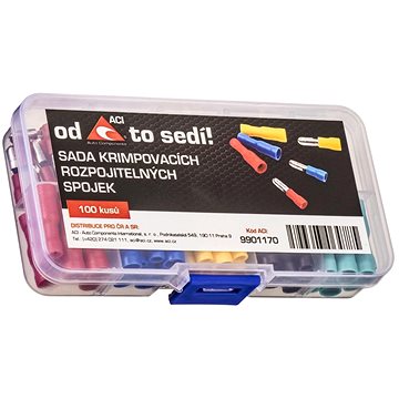 

ACI sada krimpovacích rozpojitelných spojek samec+samice (100 ks)