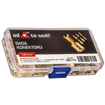 

ACI sada neizolovaných konektorů faston (180 ks)