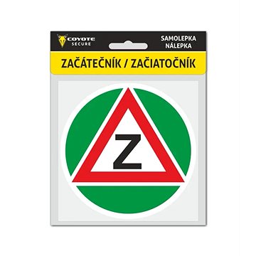 

COYOTE SECURE Samolepka Začátečník