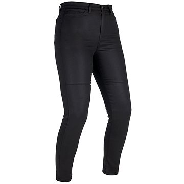 OXFORD zkrácené kalhoty ORIGINAL APPROVED WAXED JEGGINGS AA, dámské černé, vel. 8