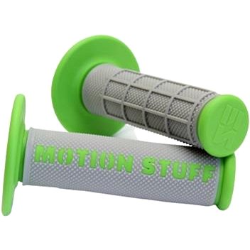 

MOTION STUFF motokrosové rukojeti supersoft šedé/zelené