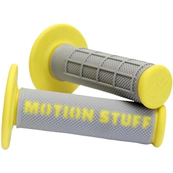 

MOTION STUFF motokrosové rukojeti supersoft šedé/žluté