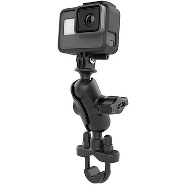 

RAM Mounts kompletní sestava držáku akčních kamer s objímkou na řidítka