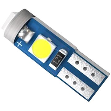 

LED žárovka T5 3030 3SMD 1,2W pro podsvícení budíků palubní desky bílá