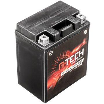 

A-TECH baterie 12V, YTX14 AhL-BS/YB14L-A2 GEL, 14 Ah, 175 A, bezúdržbová GEL technologie, 135 × 90 ×