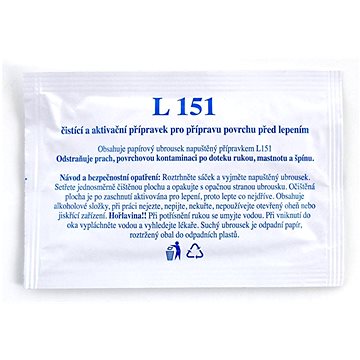 

L151 čisticí a aktivační ubrousek