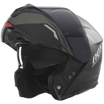 NOX přilba N968 Ultra 2025 černá matná,titanová, vel. M