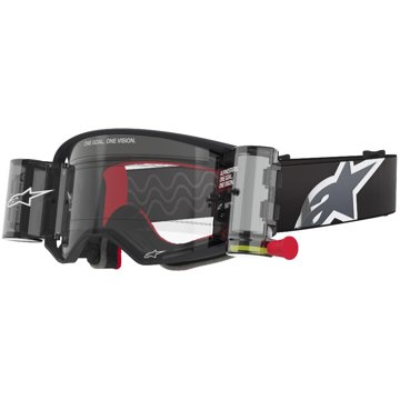 

ALPINESTARS brýle SUPERTECH CORP ROLL-OFF WIDE VISION 2025, černá/šedá, čiré plexi