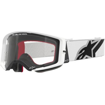 

ALPINESTARS brýle SUPERTECH CORP 2025, bílá, čiré plexi