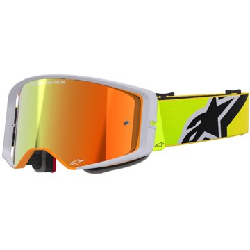 

ALPINESTARS brýle SUPERTECH CORP 2025, žlutá fluo/šedá, zrcadlové červené plexi