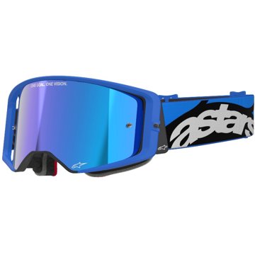 

ALPINESTARS brýle SUPERTECH STREAM 2025, modrá, zrcadlové modré plexi