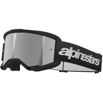 

ALPINESTARS brýle VISION 3 WORDMARK 2025, černá, zrcadlové stříbrné plexi