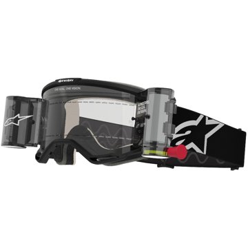 

ALPINESTARS brýle VISION 5 CORP ROLL-OFF WIDE VISION 2025, černá, čiré plexi