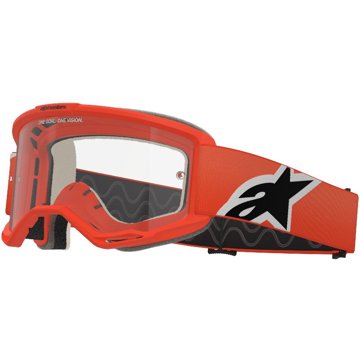 

ALPINESTARS brýle VISION 5 CORP 2025, oranžová, čiré plexi