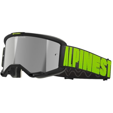 

ALPINESTARS brýle VISION 5 HOLLOW 2025, šedá/žlutá fluo, zrcadlové stříbrné plexi