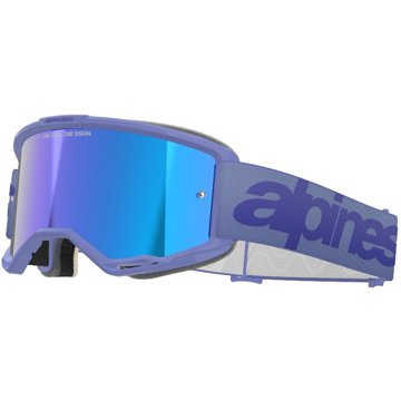 

ALPINESTARS brýle VISION 5 WORDMARK 2025, fialová, zrcadlové modré plexi