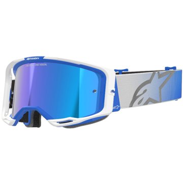 

ALPINESTARS brýle VISION 8 CORP 2025, modrá/bílá, zrcadlové modré plexi