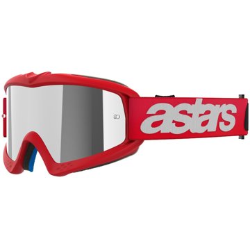 

ALPINESTARS brýle VISION YOUTH BLAZE, dětské 2025, červená, zrcadlové stříbrné plexi
