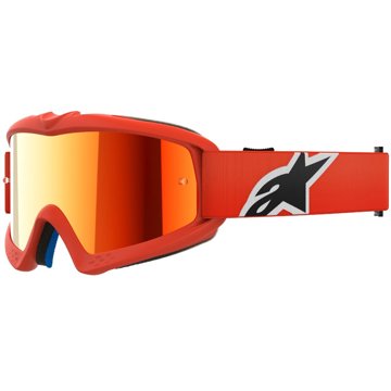

ALPINESTARS brýle VISION YOUTH CORP, dětské 2025, oranžová, zrcadlové červené plexi